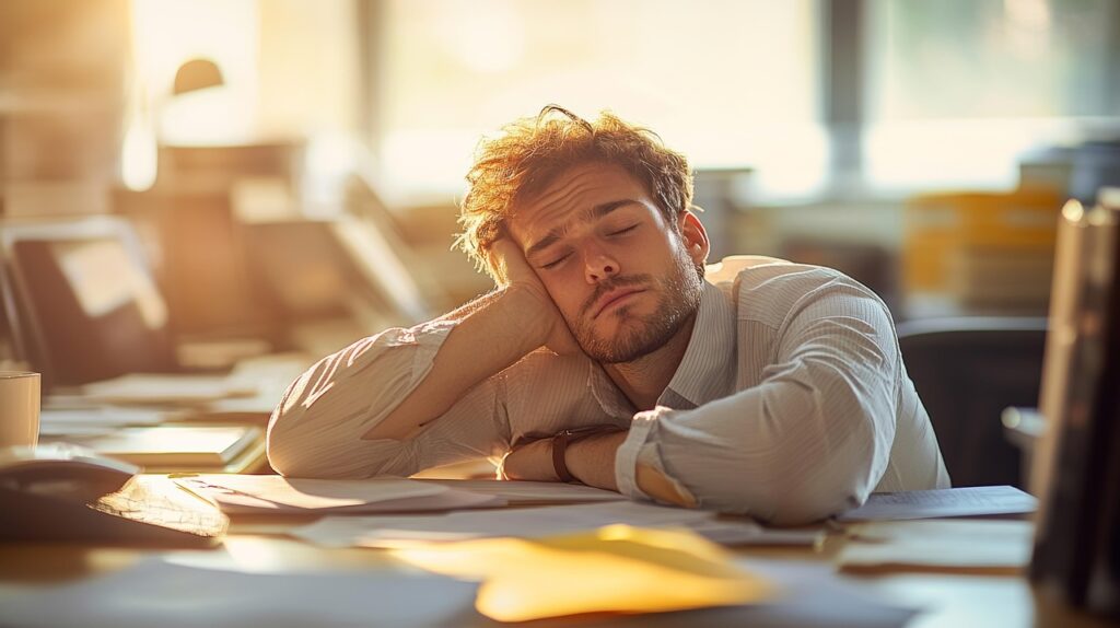 Motivation slump at the working table